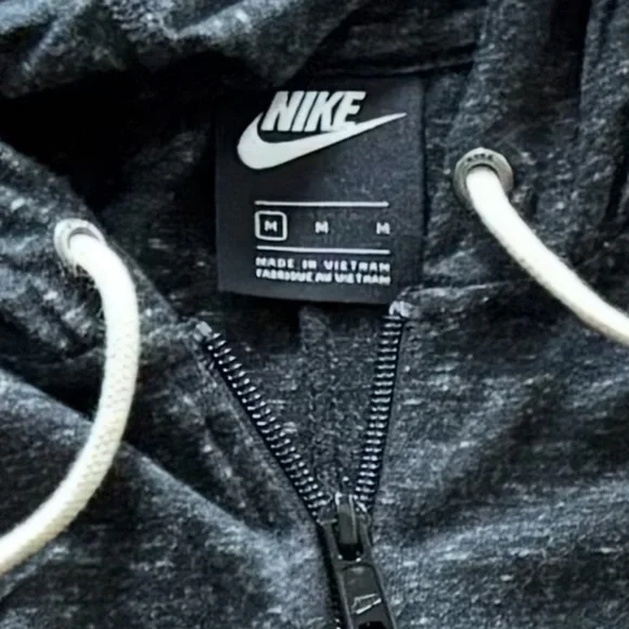 Nike Charcoal Zip-Up Hoodie - Picture 3 of 3